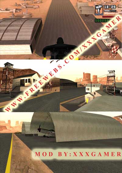 NEW Desert airfield